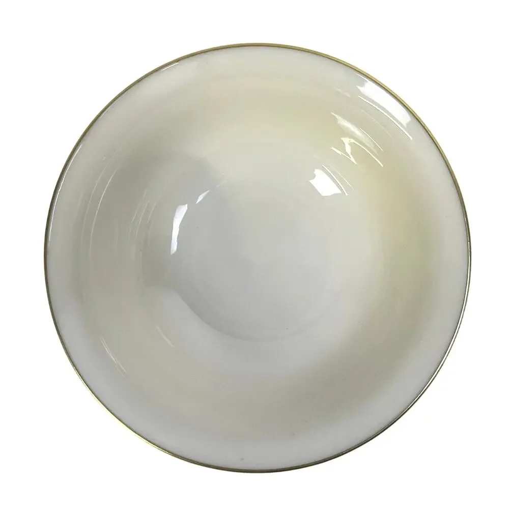Lenox Porcelain Early 20th Century c. 1900-1930 Ivory Gold Rim 5 1/8